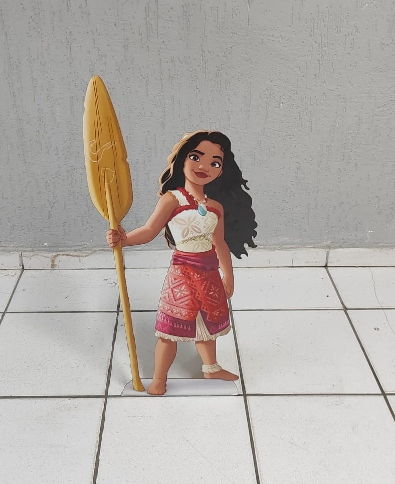 Totem de Chão Moana 70Mc X 55Cm  - BB Festas Aluguel 