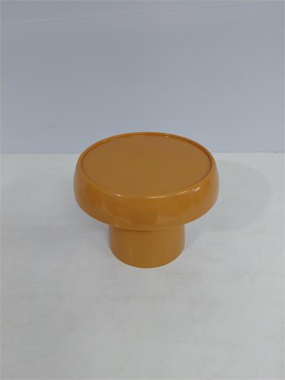 Porta Doce Cogumelo Acrilico M Mostarda 15Cm X 18Cm - BB Festas Aluguel 