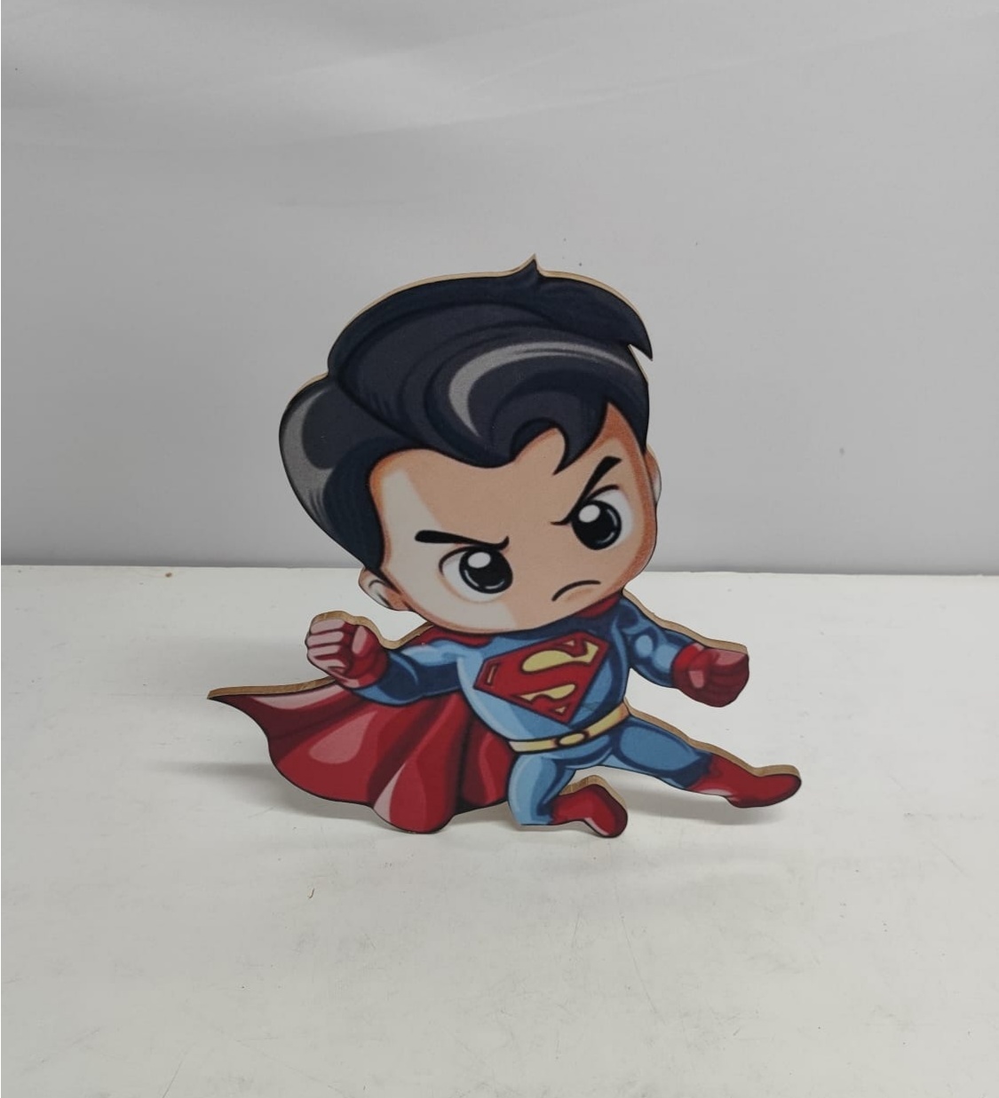 Totem Super Homem Baby (Herois) 32Cm Alt X 30Cm Larg - BBFestasAluguel 
