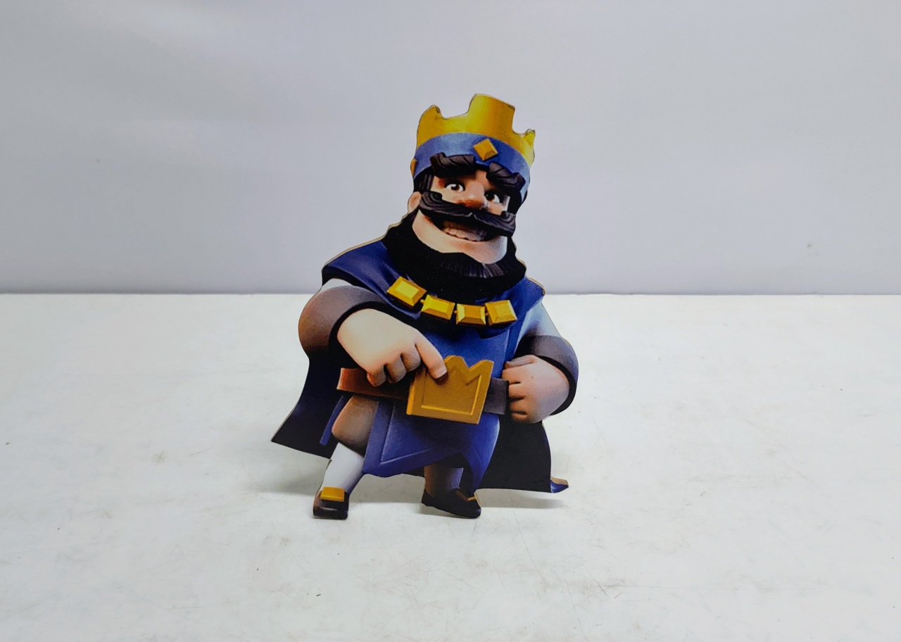 Totem Rei Azul (Clash Royale) - BB Festas Aluguel 