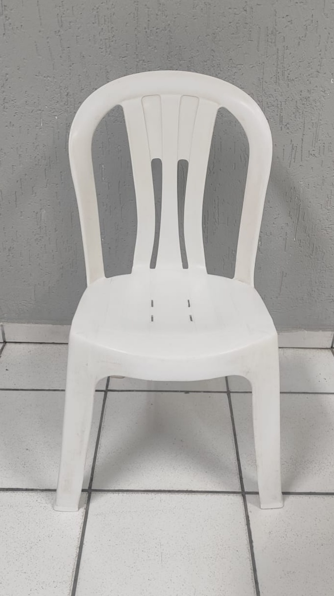 Cadeira Plastico S/Braço Branca (Convidado) - BBFestasAluguel 