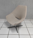 Poltrona Bege 85Cm Alt X 70Cm Larg X 65Cm Comp - imagem 2