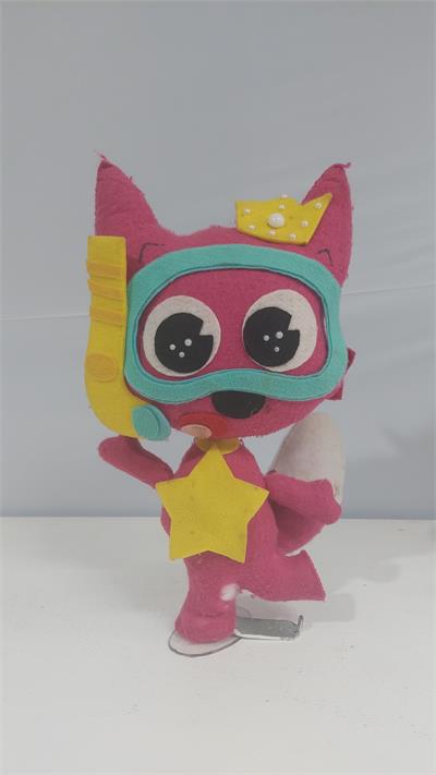 Feltro Fing Fong (Baby Shark) 37Cm X 22Cm - BB Festas Aluguel 
