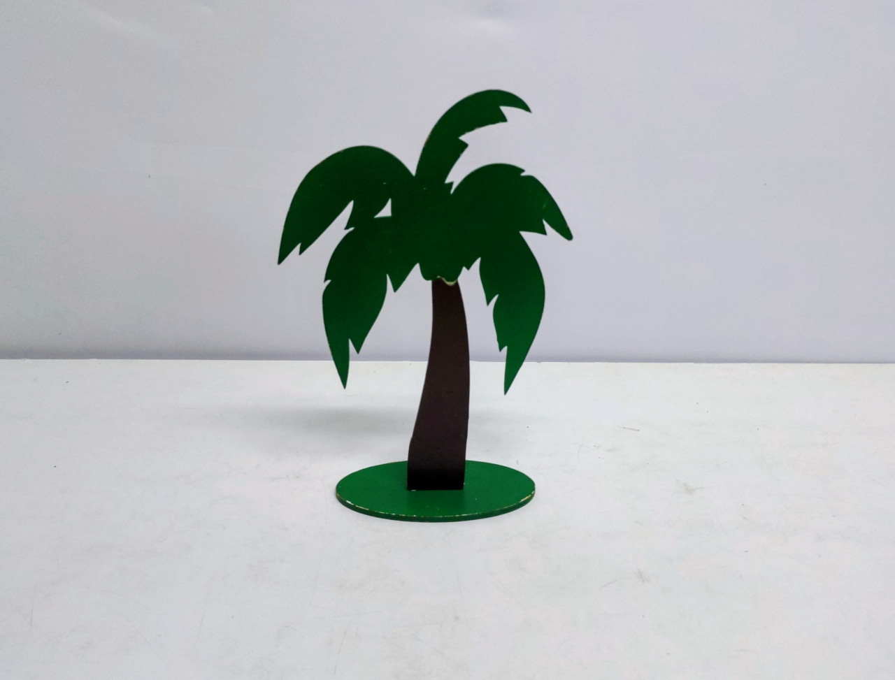 Totem Coqueiro 32Cm Alt X 16Cm Larg  - BB Festas Aluguel 