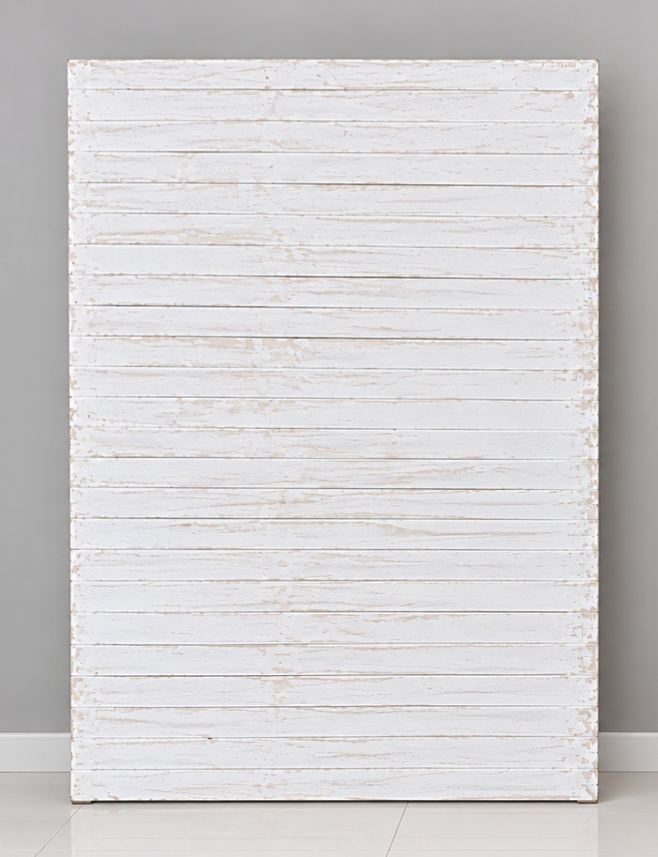 Painel Madeira Pallet Patinado Branco 2M Alt X 1,50M Larg - BBFestasAluguel 