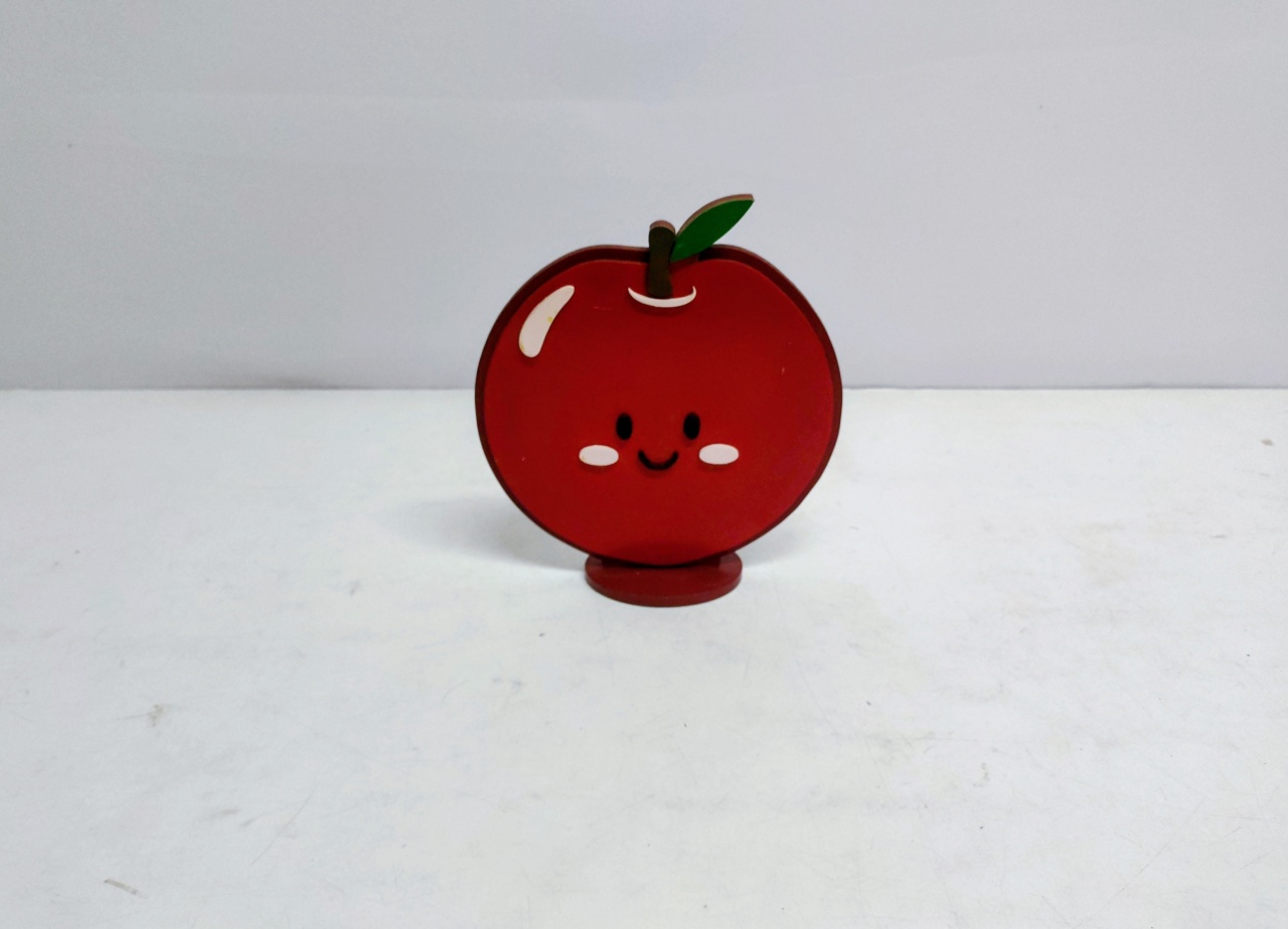 Totem Cereja 20Cm Alt X 18Cm Larg  - BB Festas Aluguel 