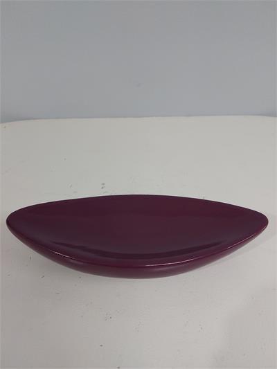 Bandeja Oval Violeta Alt4Cm 11Cm X 27Cm - BB Festas Aluguel 