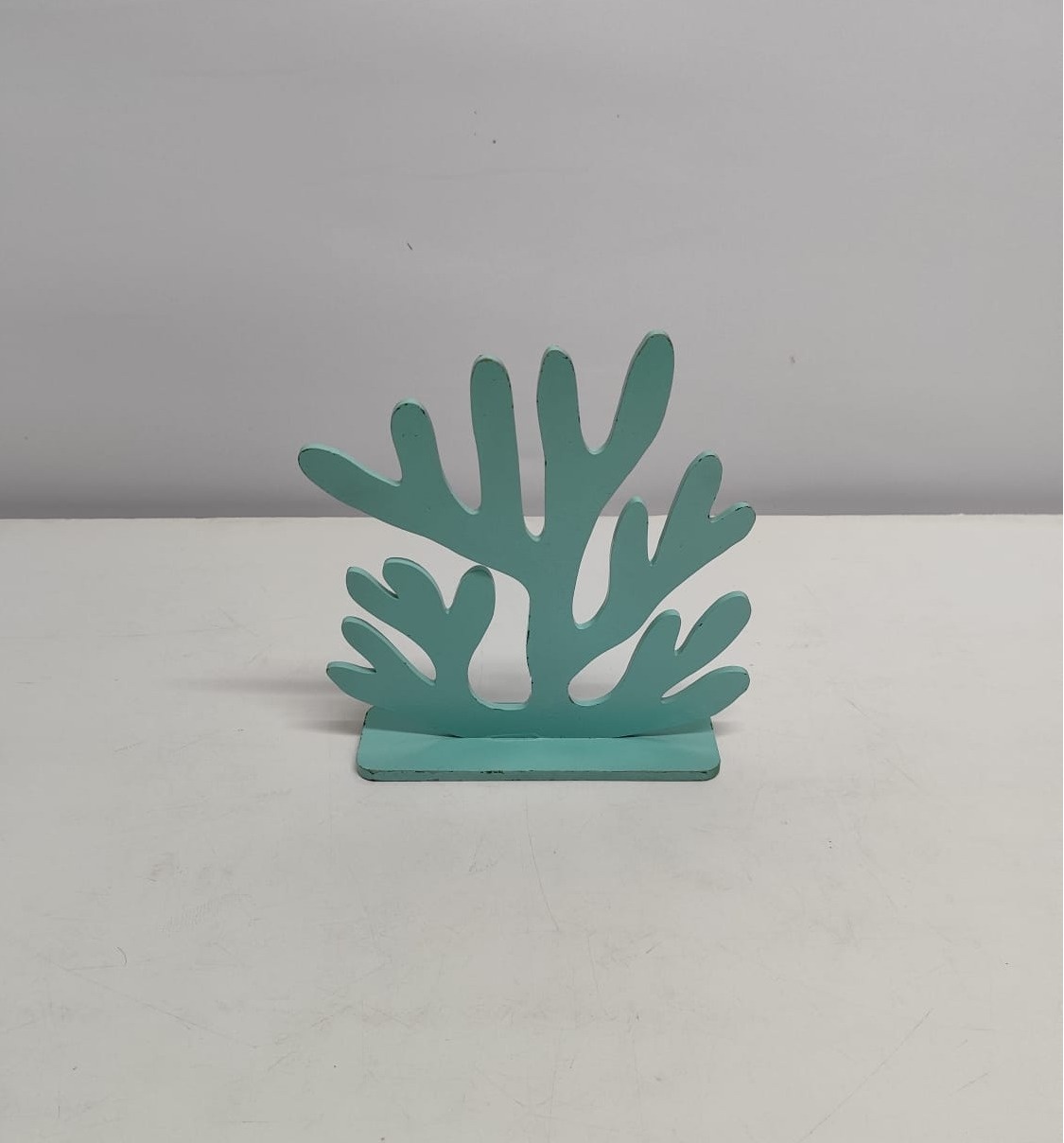 Totem Alga Marinha Verde Tiffany 22Cm Alt X 22Cm Larg - BB Festas Aluguel 