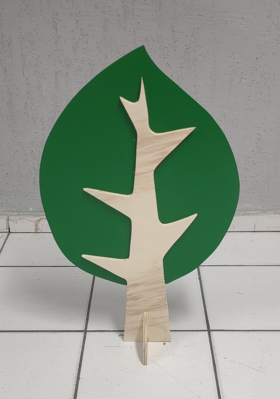 Árvore de Chão P Verde Escuro 80Cm X 55Cm  - BB Festas Aluguel 