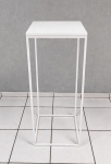 Cubo Vazado Alto Branco + Tampo Rústico/Branco 90Cm X 35Cm X 35Cm  - imagem 2