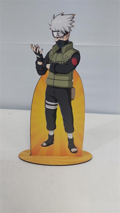 Totem Kakashi Em Mdf (Naruto) 30Cm X 20Cm - BB Festas Aluguel 