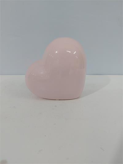 Coração Rosa Claro 15Cm X 7Cm - BB Festas Aluguel 