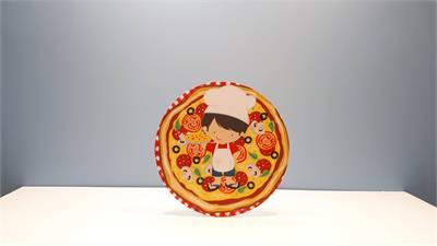 Painel Sublimado Redondo Pizzaiolo 60Cm - BB Festas Aluguel 