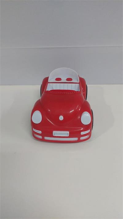 Fusca Plástico Vermelho 10Cm X 20Cm - BB Festas Aluguel 