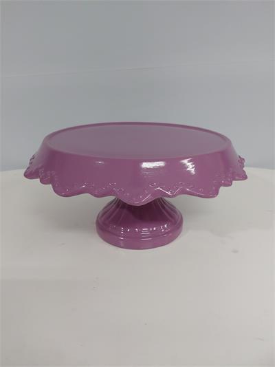 Porta Doce Com Borda Trabalhada G Lilás 15Cm X 24Cm - BB Festas Aluguel 