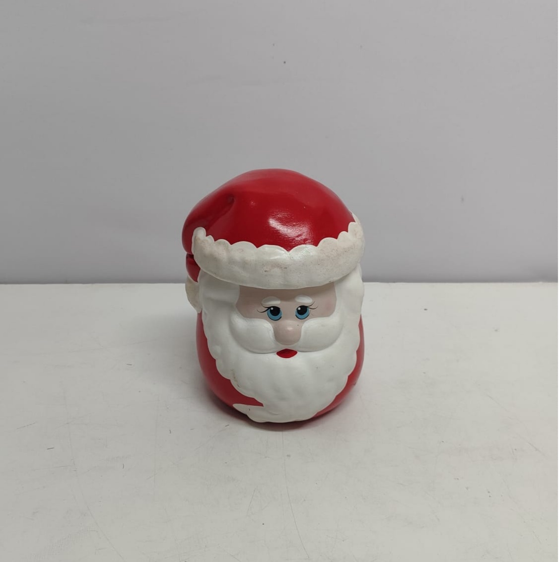 Cabeça Do Papai Noel Decorativa - BBFestasAluguel 