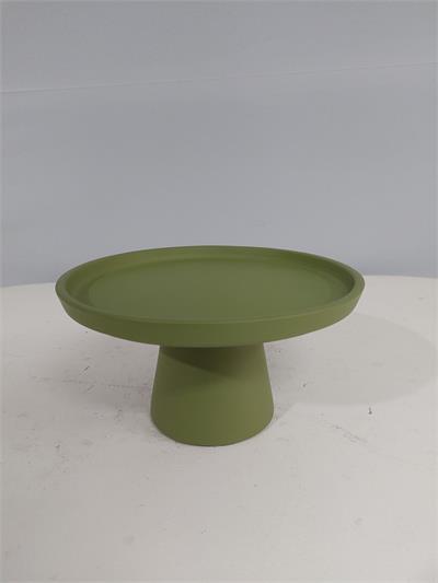 Porta Doce Fosco Cogumelo P Verde Menta 11Cm X 20Cm - BB Festas Aluguel 