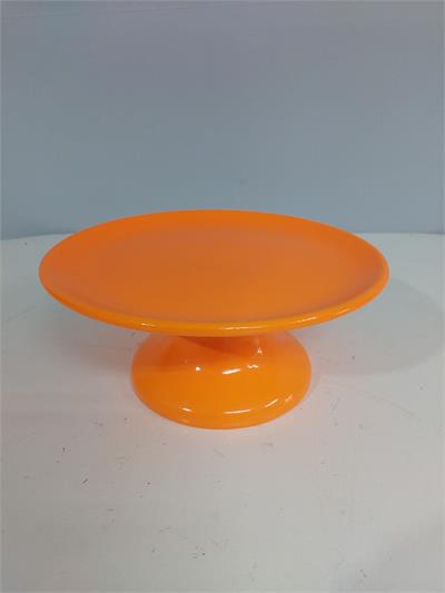 Porta Doce Médio Laranja Neon 10Cm X 23Cm - BB Festas Aluguel 
