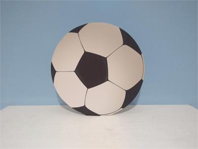 Painel Sublimado Redondo Bola de Futebol 60Cm - BB Festas Aluguel 
