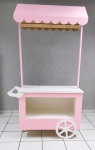 Carro Barraquinha Rosa 2,05M Alt X 1,10M Larg X 60Cm Comp - imagem 2