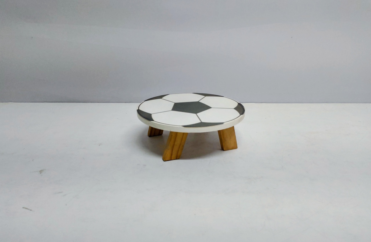 Mini Banco Bola 7Cm Alt X 20Cm Diametro  - BB Festas Aluguel 