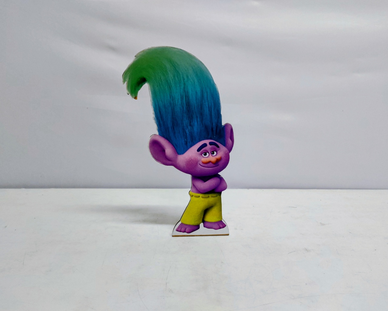 Totem Arroyin (Trolls) 31Cm Alt X 17Cm Larg  - BB Festas Aluguel 