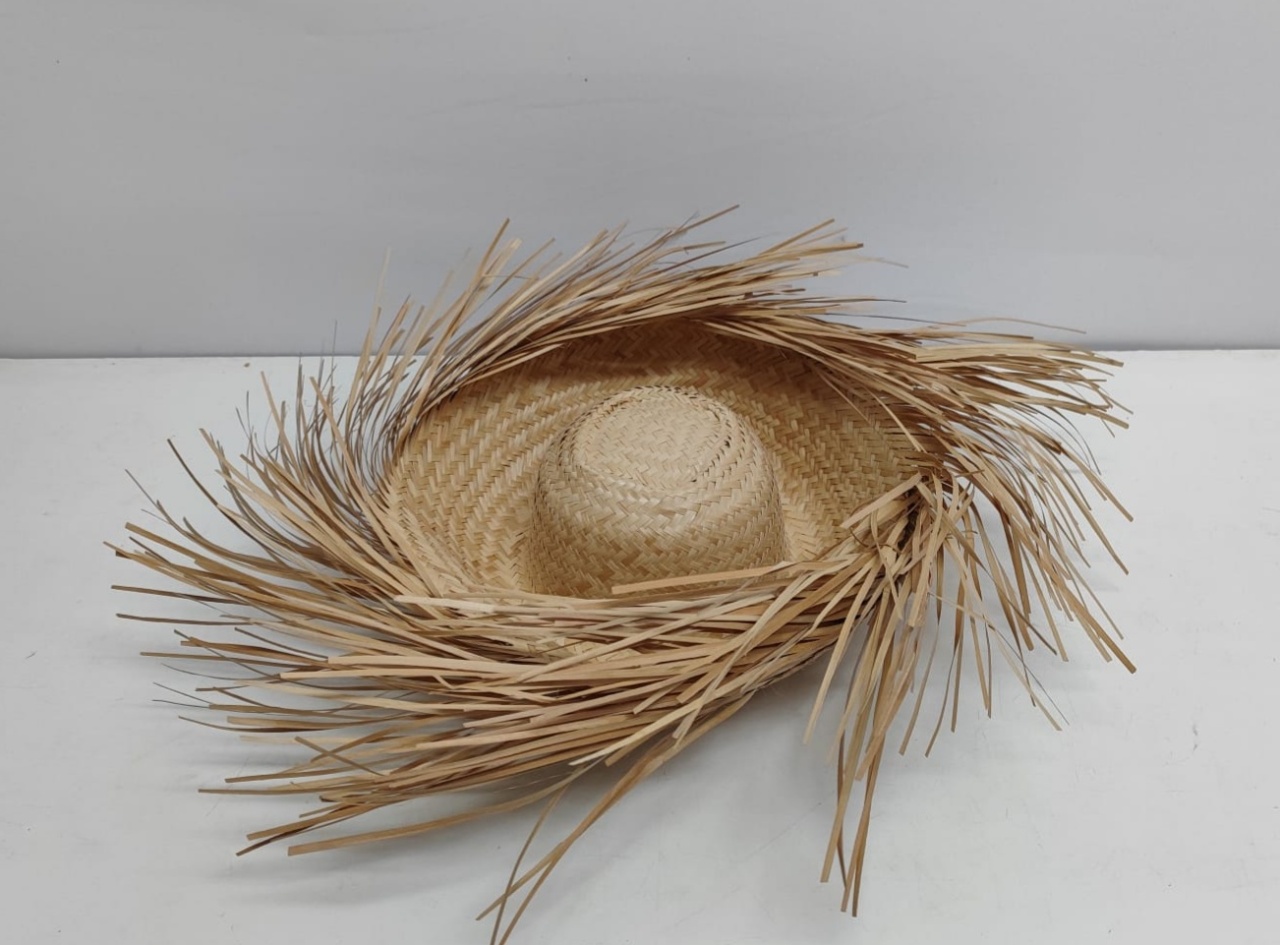 Chapéu de Palha (São João) 40Cm Diametro - BBFestasAluguel 