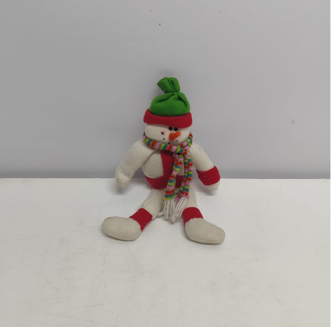 Boneco de Neve de Pelúcia (Natal) - BBFestasAluguel 