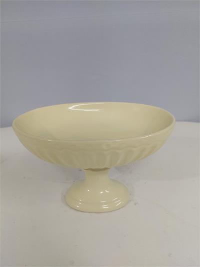 Porta Doce Oval Amarelo Claro 16Cm Alt 15Cm Larg X 23Cm Comp - BB Festas Aluguel 