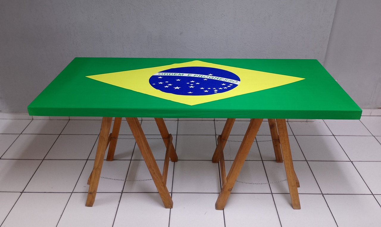 Tampo da Badeira Do Brasil  - BB Festas Aluguel 