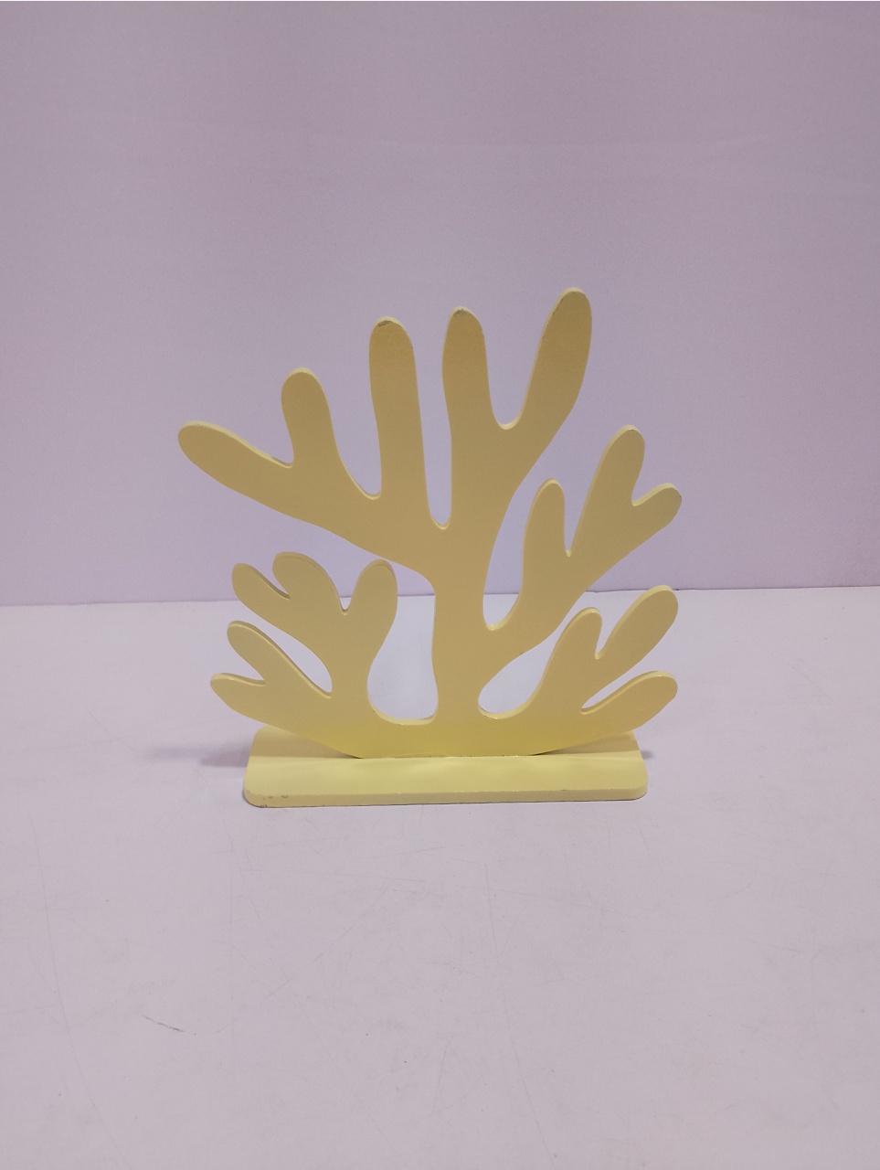 Totem Alga Marinha Amarelo Claro 22Cm Alt X 22Cm Larg - BBFestasAluguel 