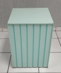 Cubo M Ripado/Poá Verde Claro 70Cm Alt X 45Cm X 45Cm  - imagem 1