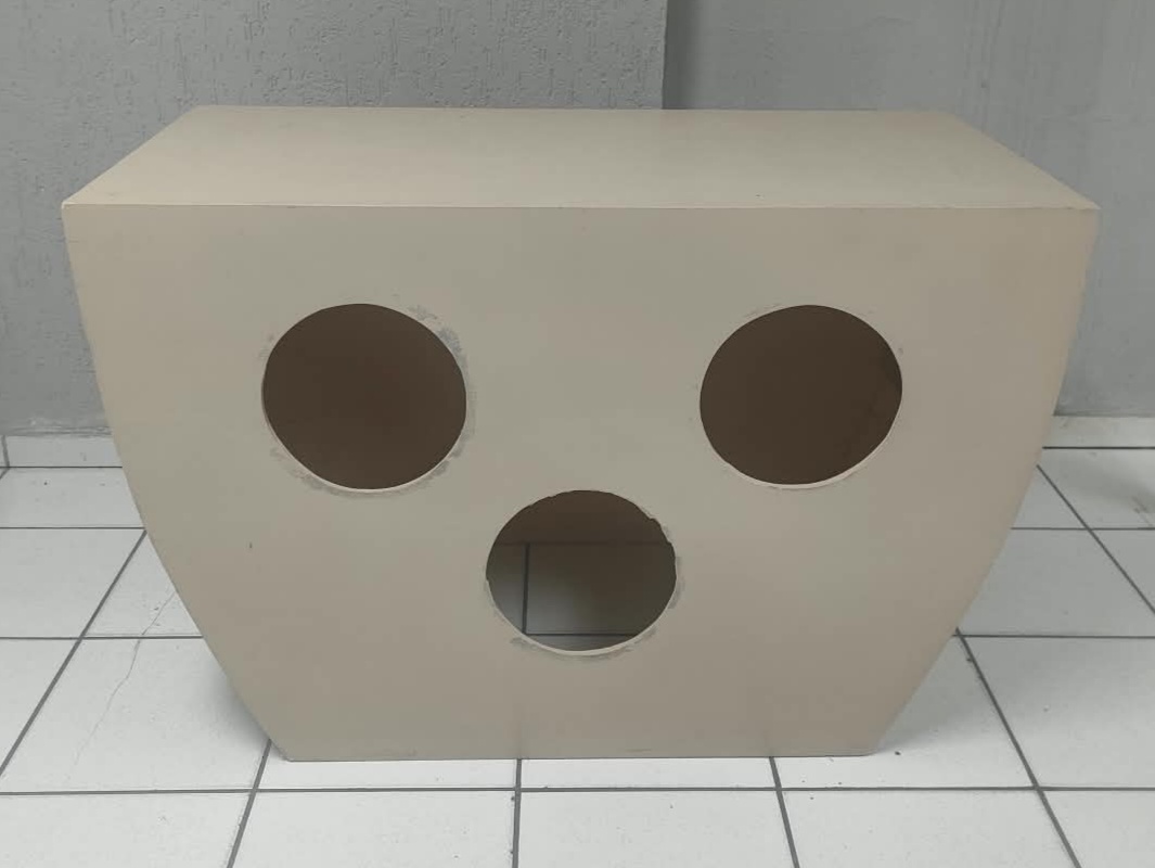 Balcão Arca Bege 80Cm Alt X 60Cm Larg X 1,20M Comp - BBFestasAluguel 