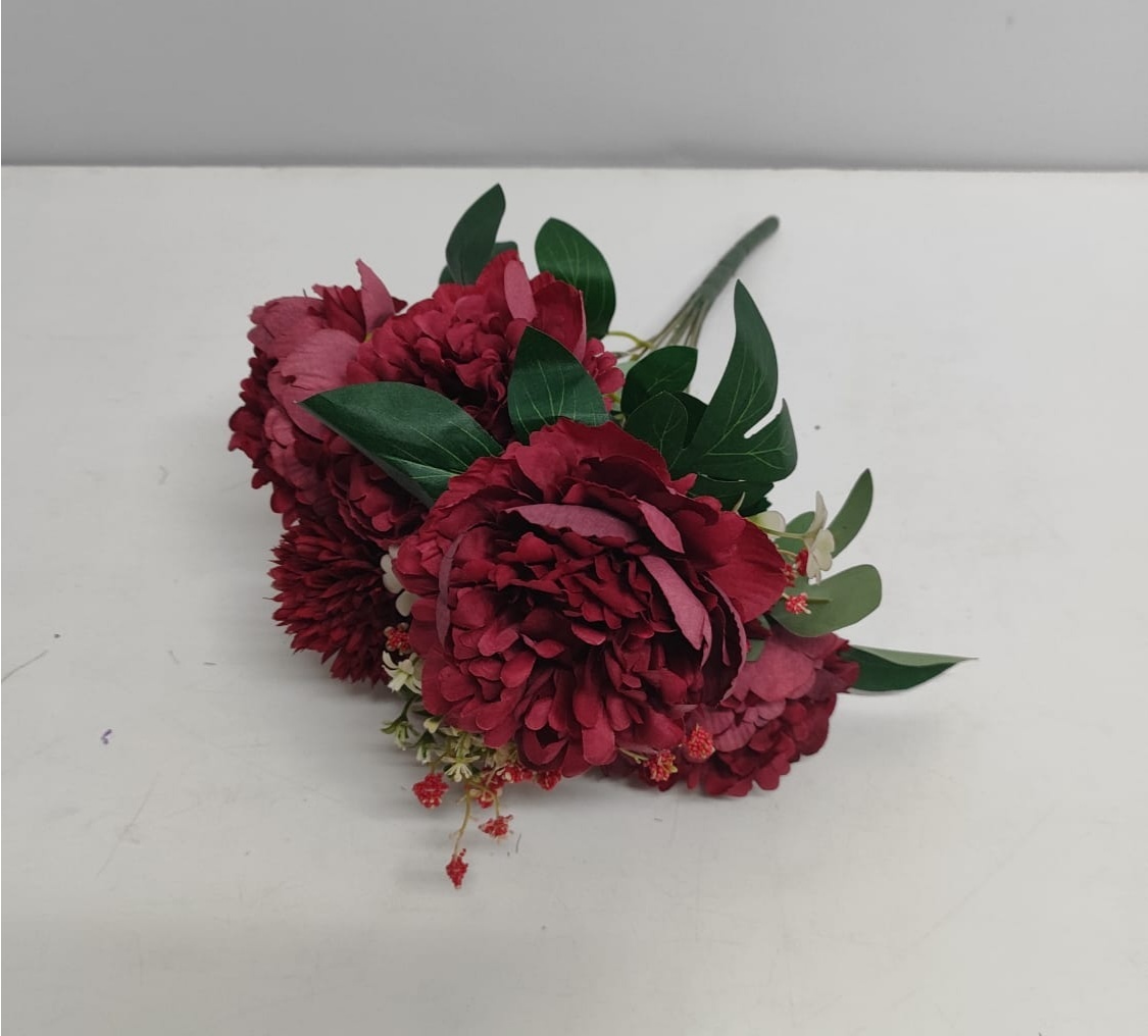 Arranjo Flor Peônias Vermelhas - BBFestasAluguel 