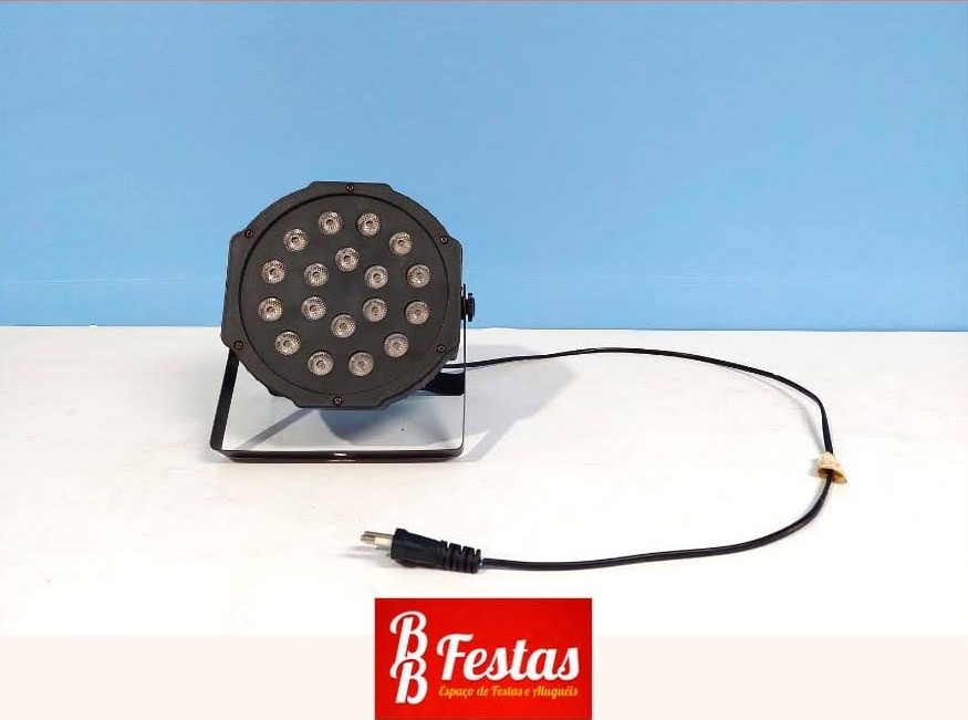 Refletor de Led 20Cm  - BB Festas Aluguel 