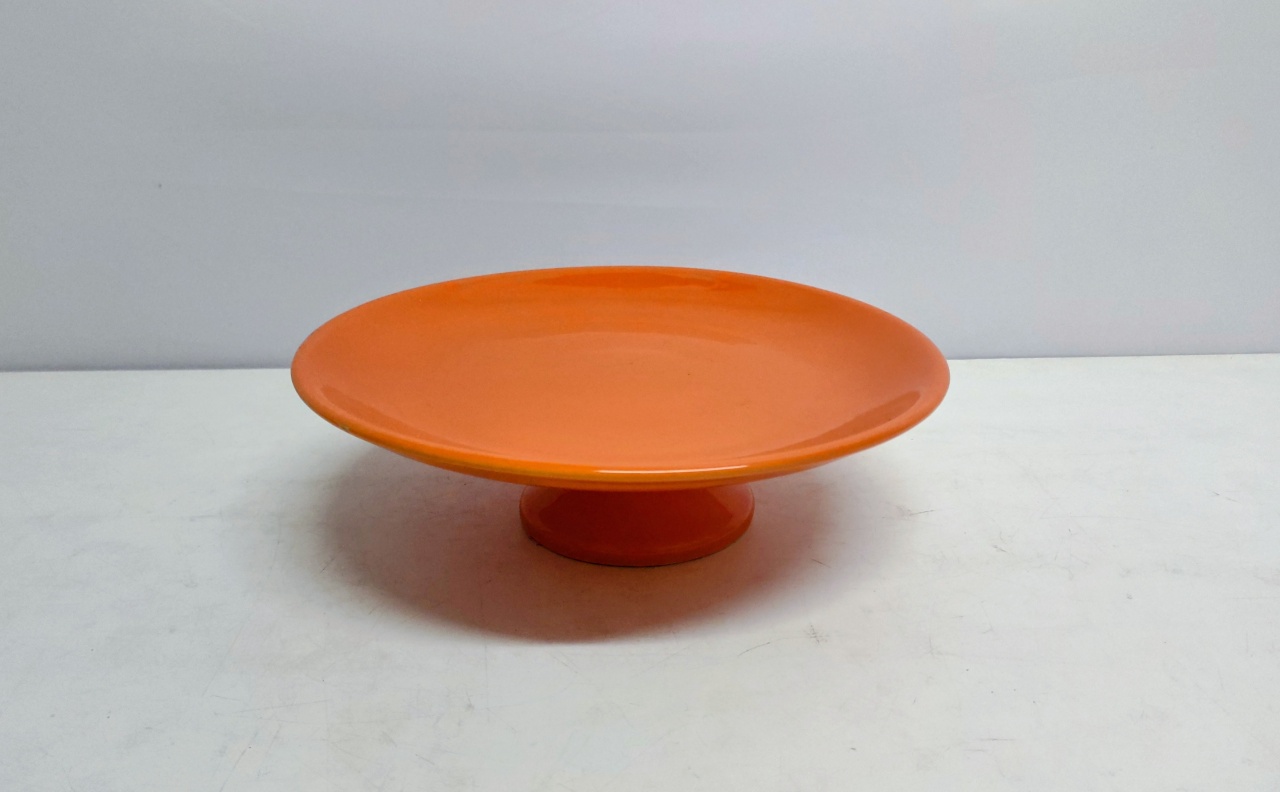 Boleira Baixa Prato/G 13Cm Alt X 28Cm Diametro  - BB Festas Aluguel 