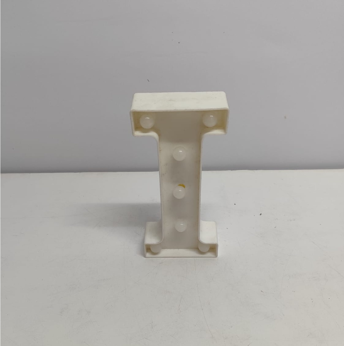 Letra I Led de Mesa   - BB Festas Aluguel 