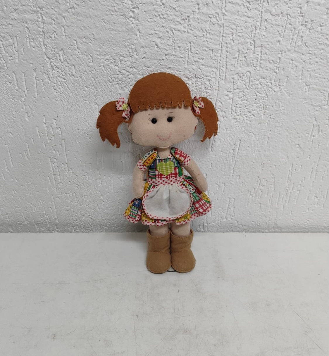 Feltro Menina Caipira - BB Festas Aluguel 
