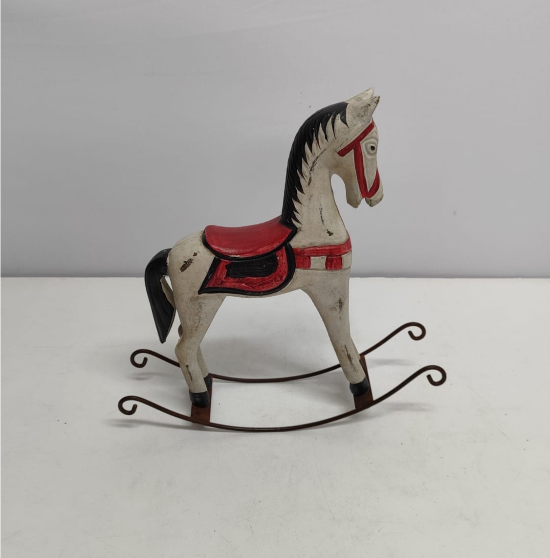 Cavalo de Balanço Decorativo 30Cm Alt X 8Cm Larg X 30Cm Comp - BBFestasAluguel 