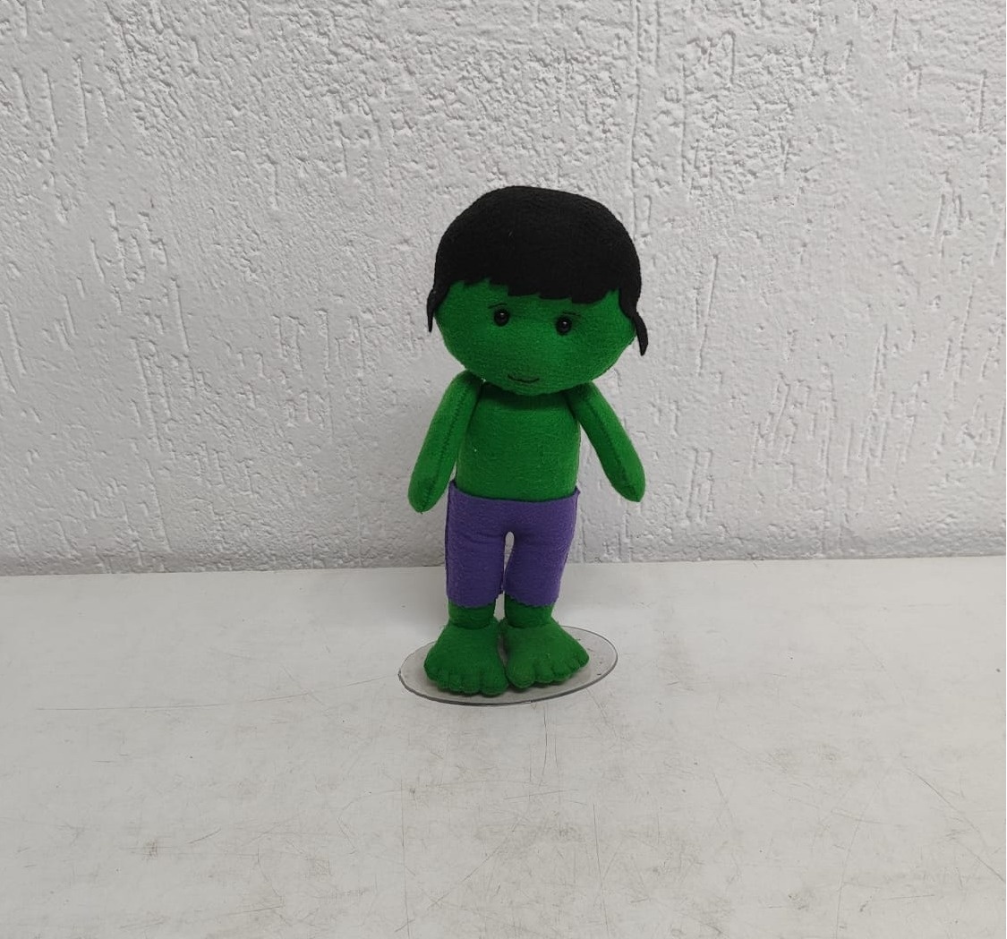 Feltro Hulk (Herois)  - BB Festas Aluguel 