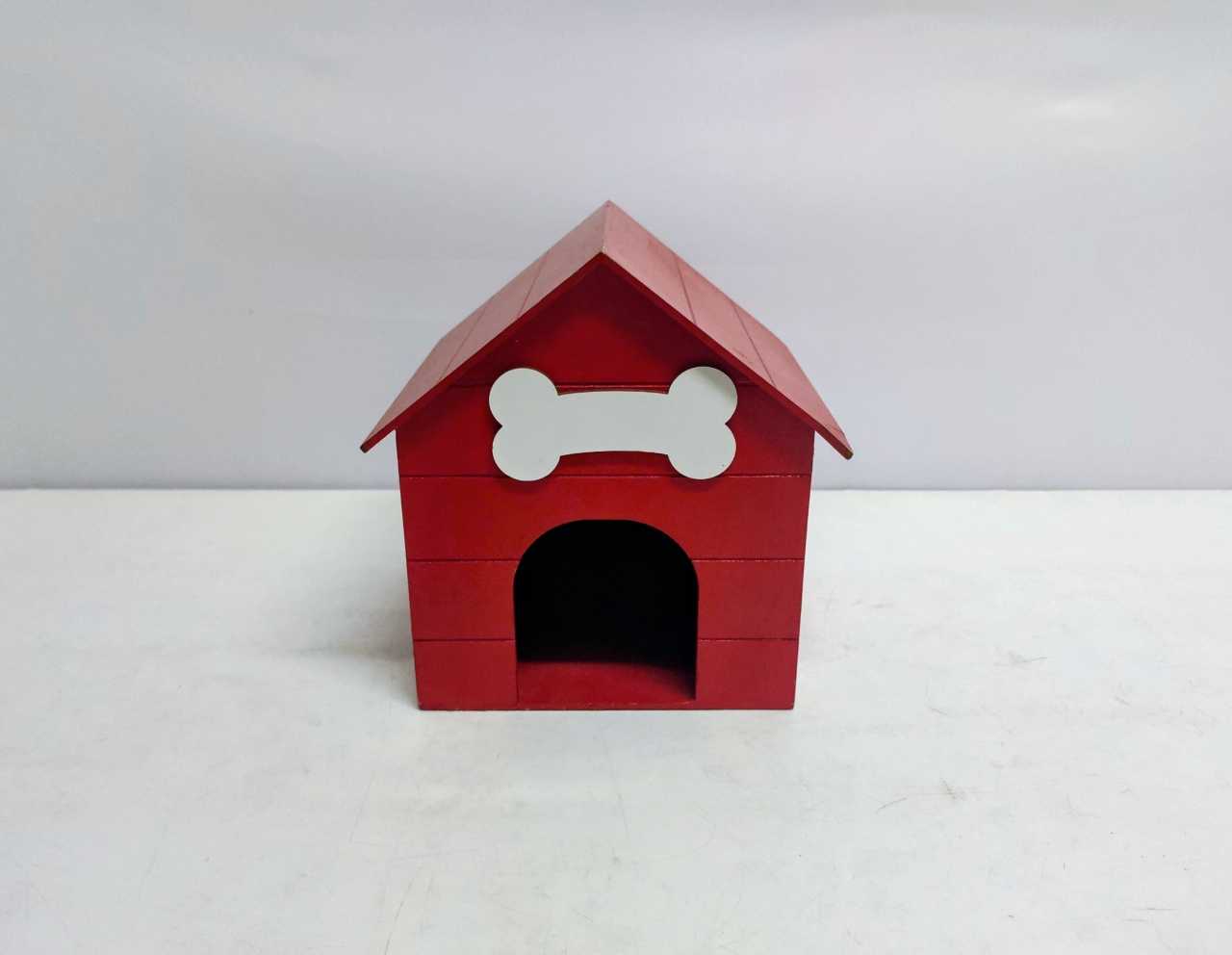 Casinha Patrulha Canina Vermelha 20Cm Alt X 20Cm X 20Cm - BB Festas Aluguel 