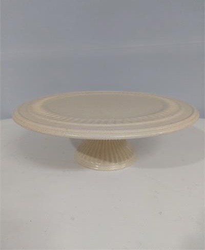 Boleira Baixa Areia 12Cm X 36Cm Diametro - BB Festas Aluguel 