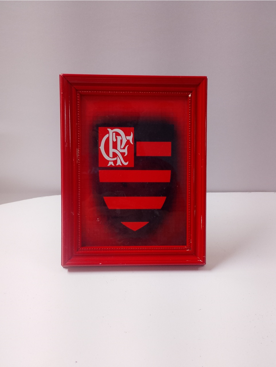 Quadro Decorativo Flamengo 15Cm X 20Cm - BBFestasAluguel 