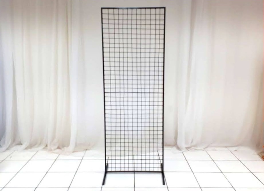 Painel Telado Retangular  Preto 1,90M Alt X 70Cm Larg - BB Festas Aluguel 