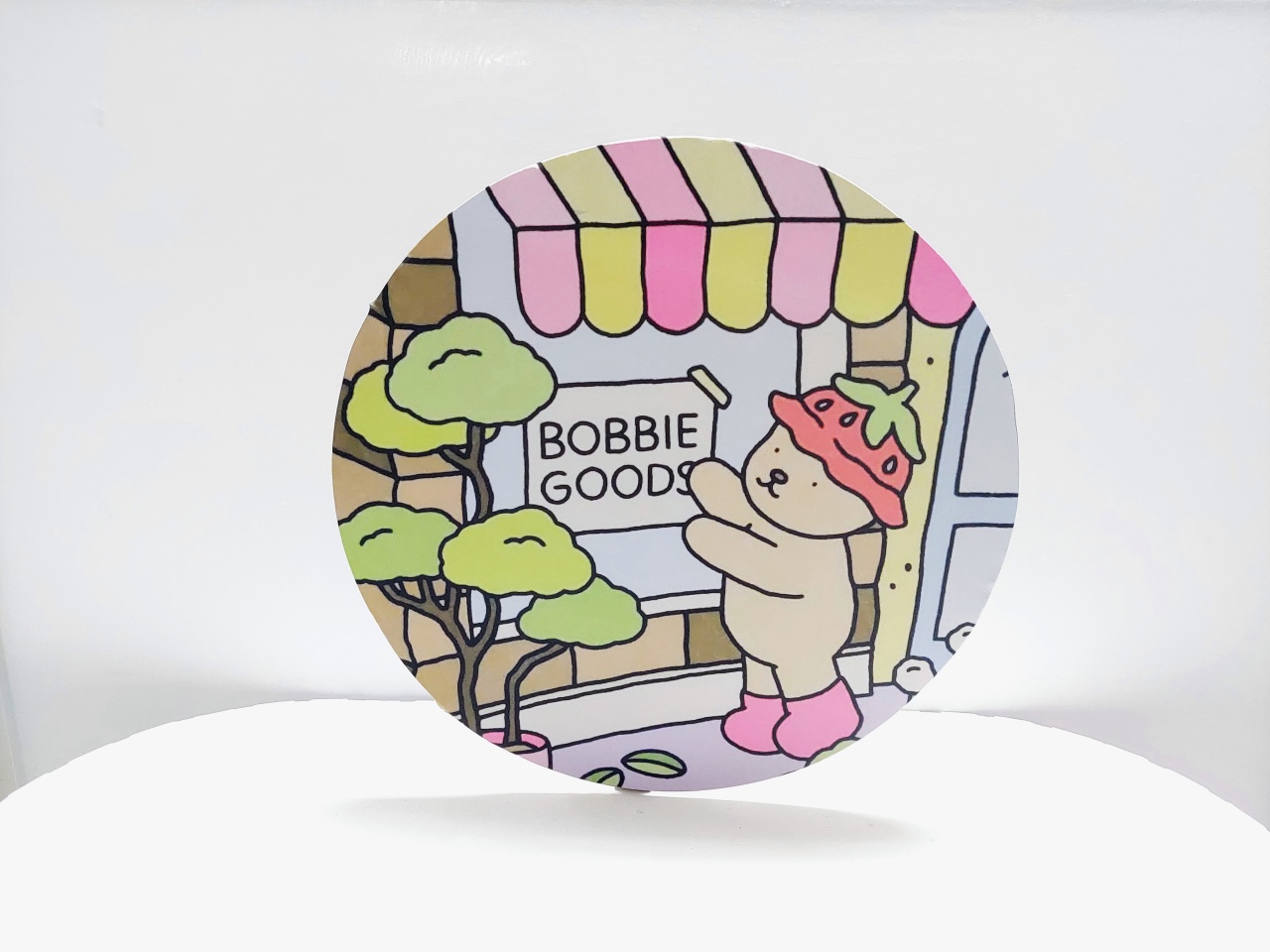 Painel Bobbie Goods 60Cm  - BB Festas Aluguel 