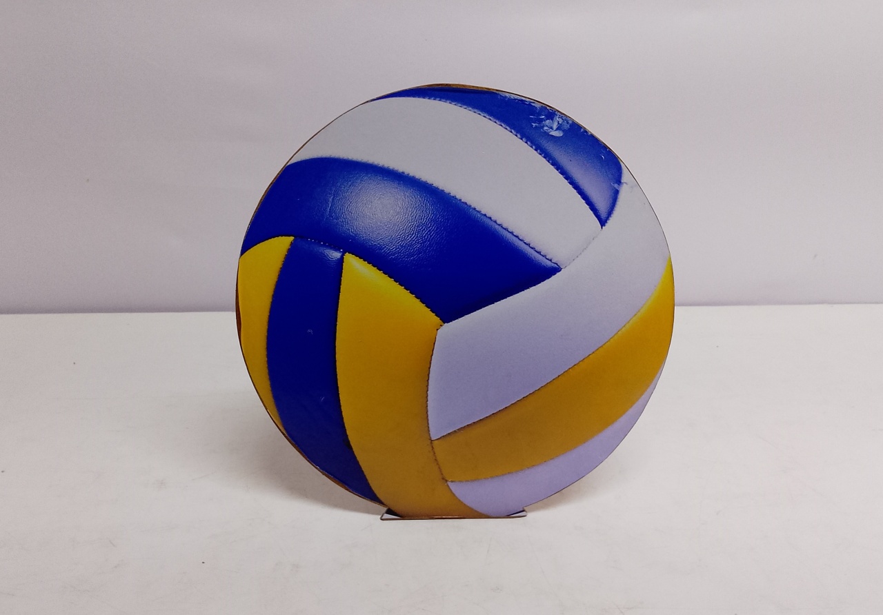 Totem Bola de Võlei 26Cm Alt X 24Cm Larg  - BB Festas Aluguel 