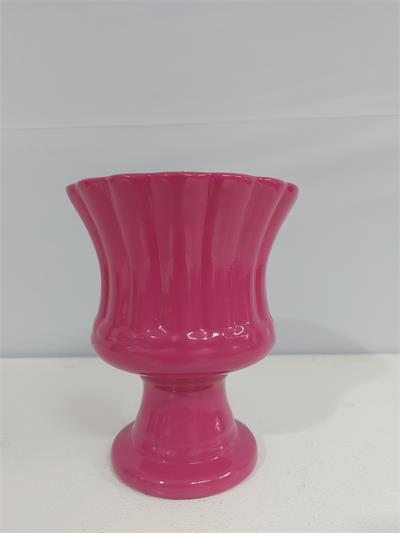 Vaso Taça P Pink 16Cm X 13Cm - BB Festas Aluguel 