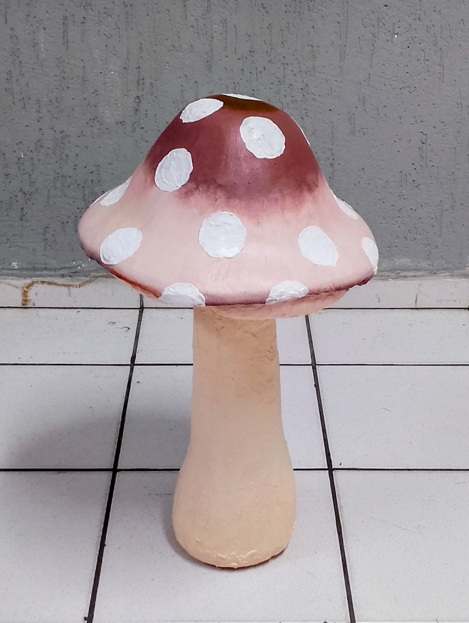 Cogumelo G Marrom 70Cm  - BB Festas Aluguel 