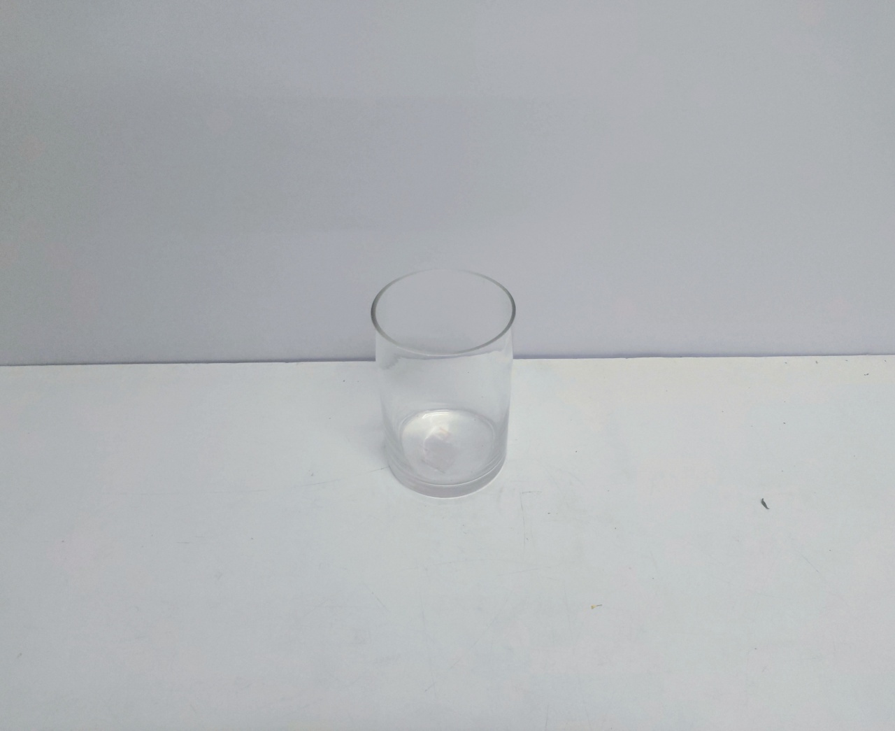 Vaso de Vidro Cilindro 15Cm Alt X 10Cm Diametro  - BB Festas Aluguel 