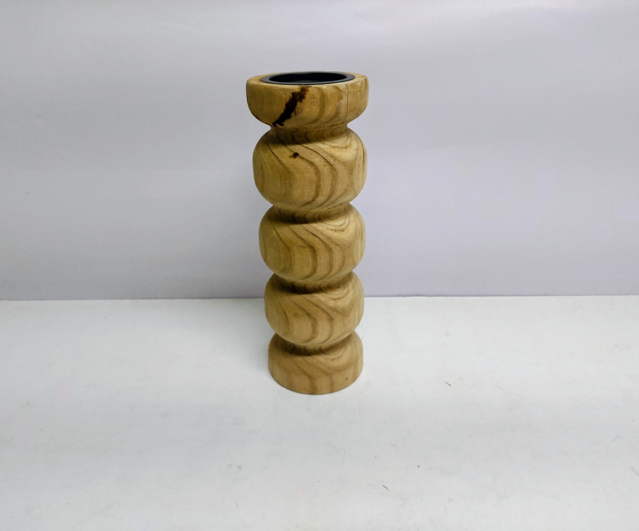 Suporte Velas/G Rústico 37Cm Alt X 13Cm Diametro  - BB Festas Aluguel 